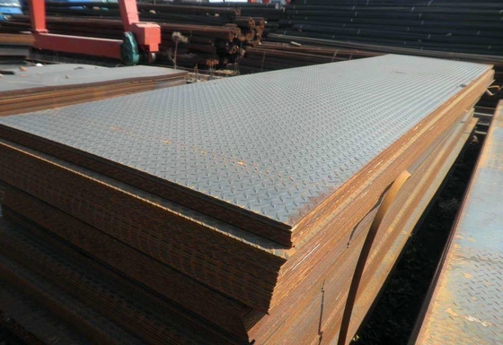 ASTM A36 1008 4320 S235jr Low Carbon Steel Diamond Plate Sheet Metal